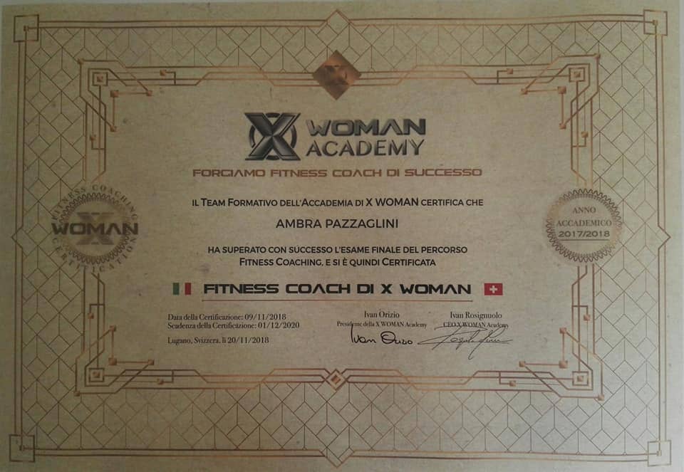 Ambra Pazzaglini Woman Academy